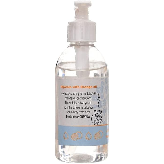Ormella Orange Oil Glycerin For Skin Moisturizing, 250 ml YA-11 - Image 2